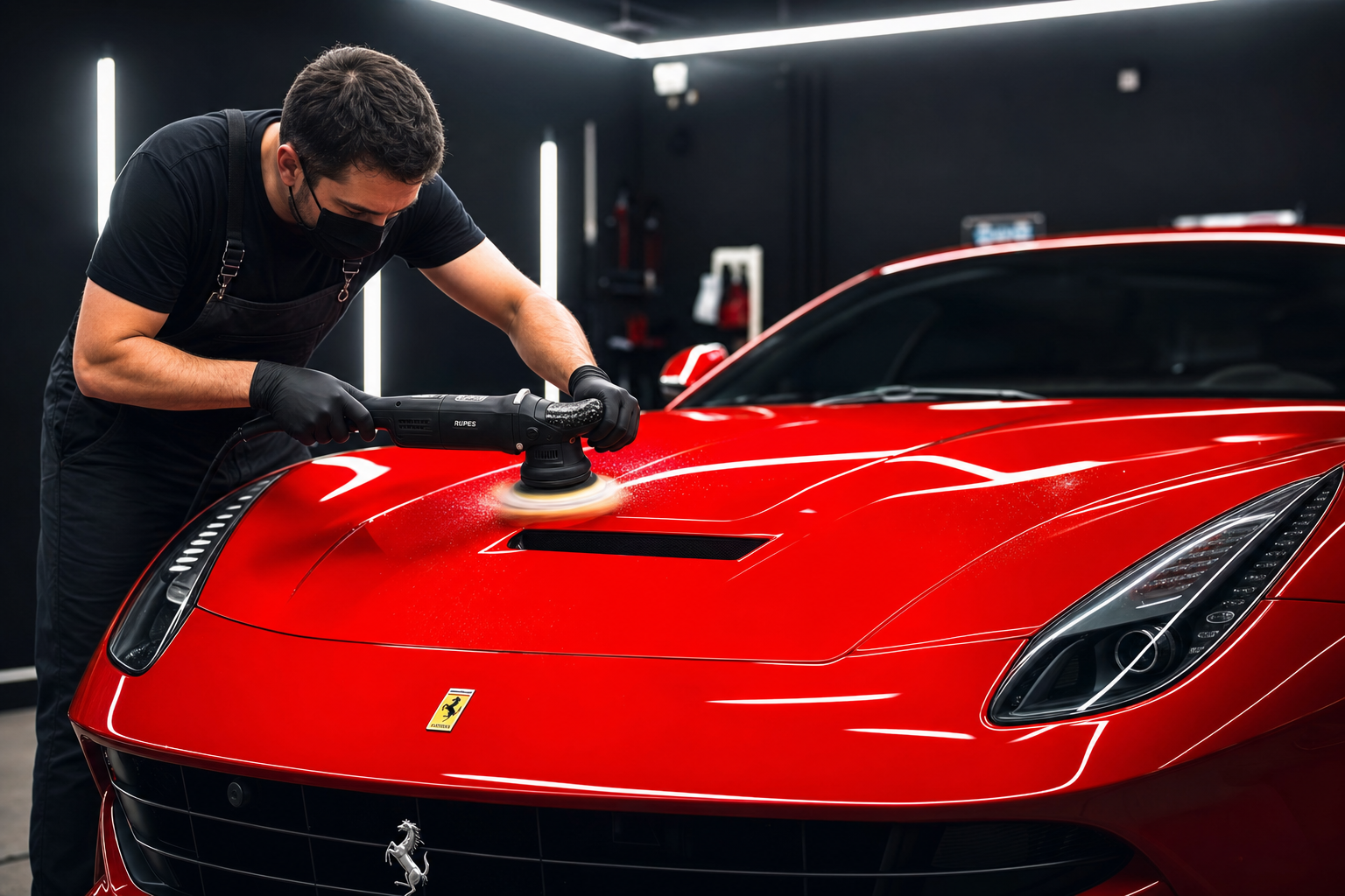 Professional exterior detailing